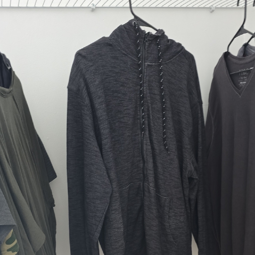 Charcoal Gray Men's Hoodie